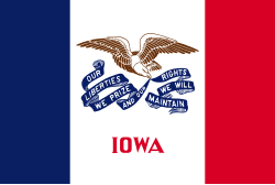Drapeau de l’Iowa