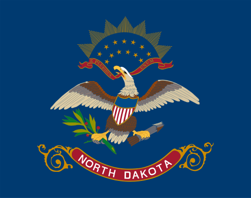 Drapeau du Dakota du Nord