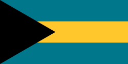 Drapeau des Bahamas